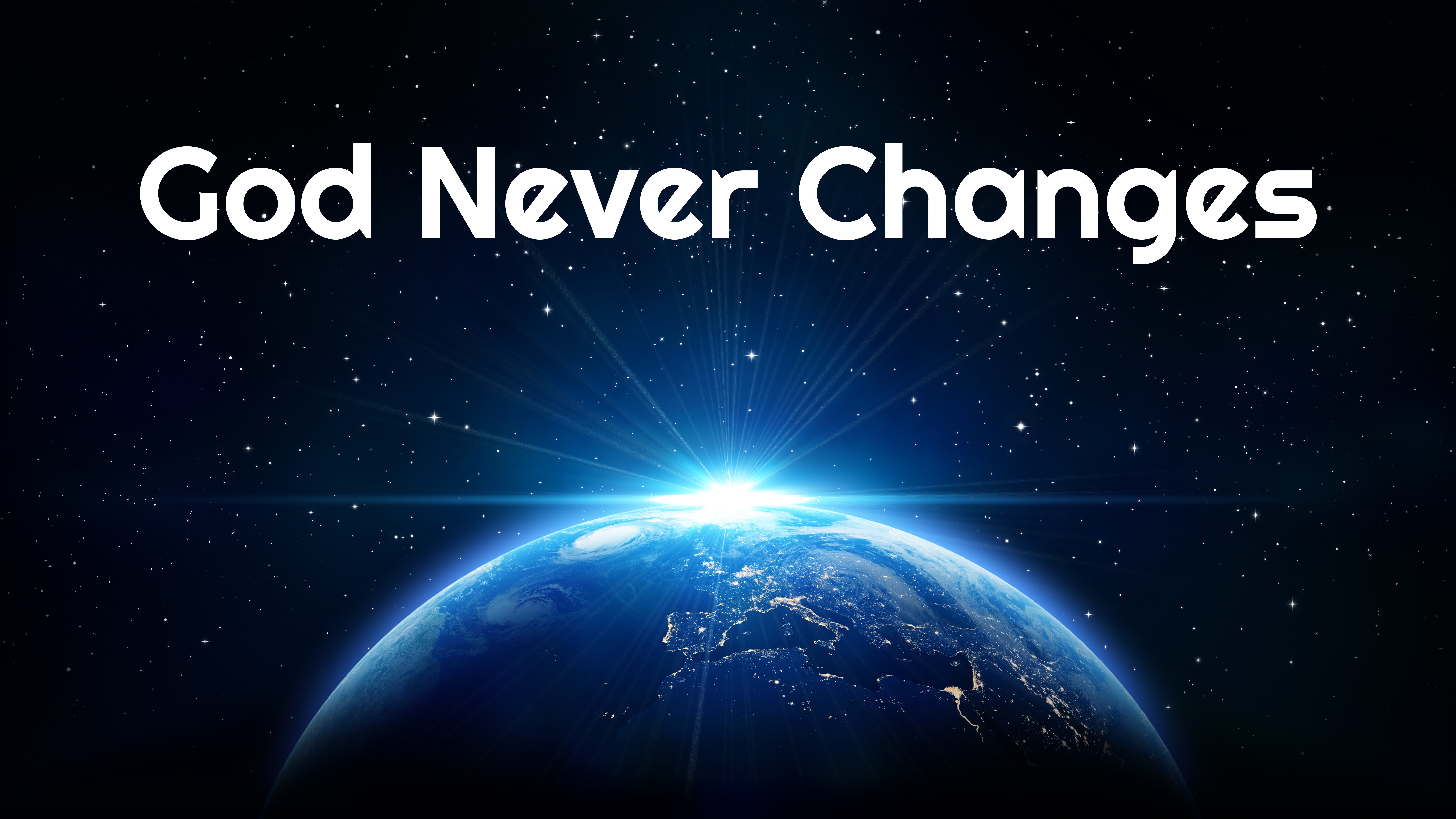 God Never Changes – PASTOR DARRYL BAKER